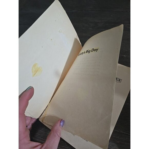 Vintage The Baby-Sitters Club Kristy's Big Day #6 1st Edition - Picture 5 of 7